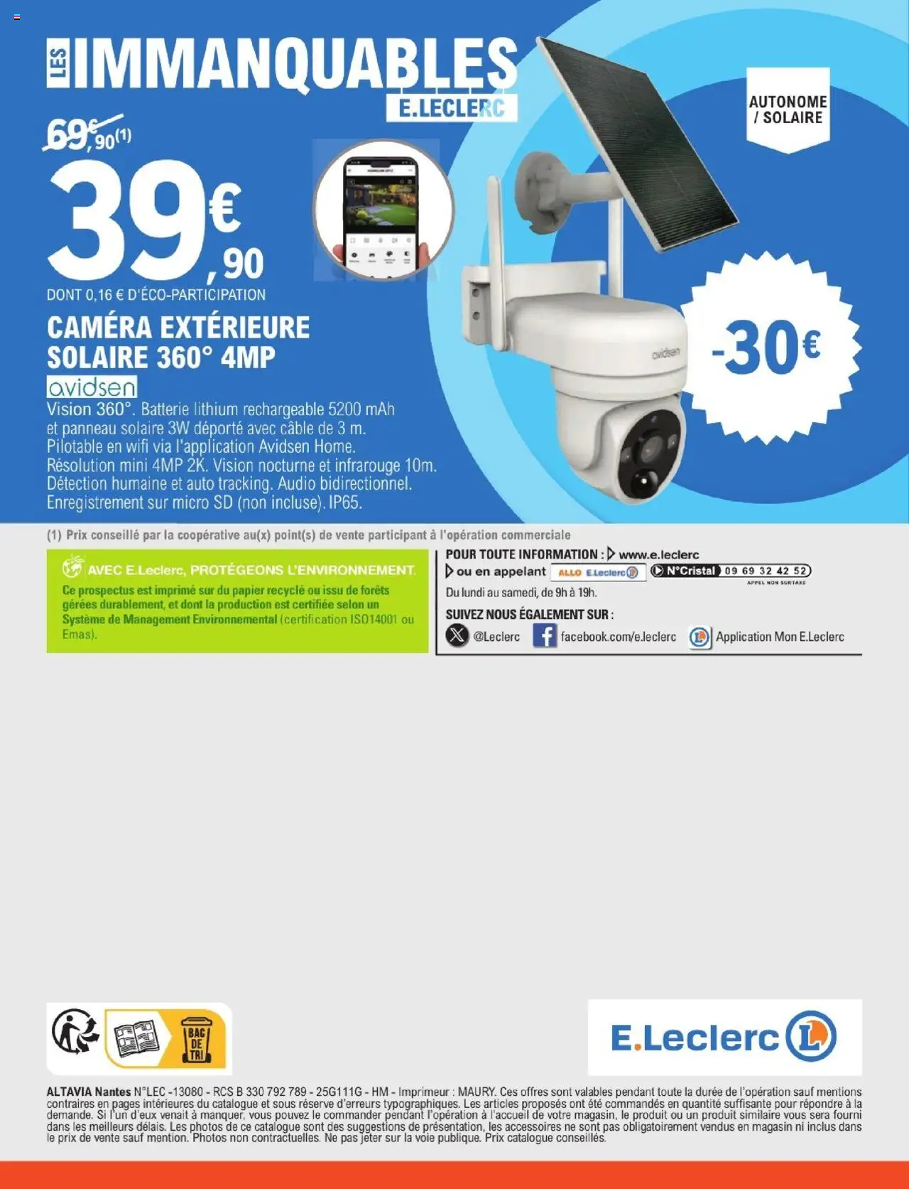  | Page: 64 | Produits: Câble, Batterie, Caméra, Panneau solaire