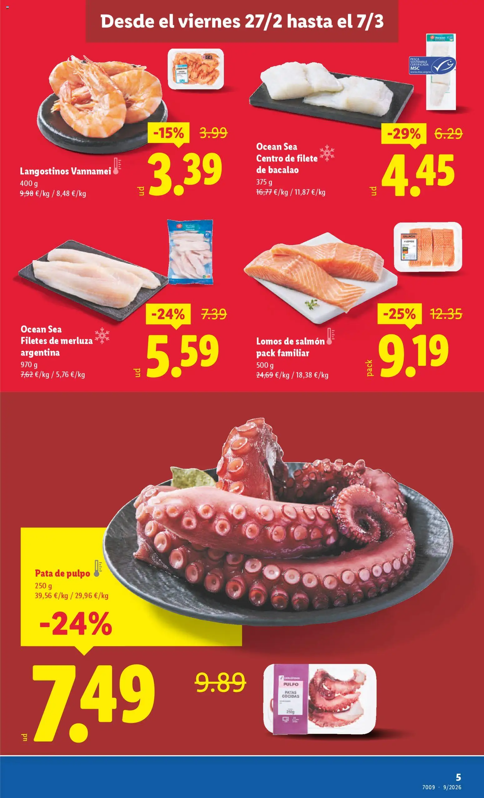 Lidl - Hacienda El Rosario │ válido desde el 27.02.2026 | Página: 5