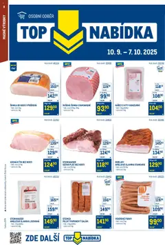 Makro leták - Gastronomie od 10.09.2025 | Strana: 8 | Produkty: Šunka, Uzená kýta, Anglická slanina, Slanina