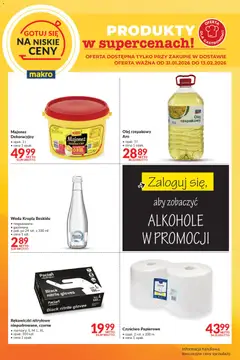 Pogląd oferty "Makro Gazetka - Gotuj się na niskie ceny w dostawie" - ważna od 31.01.2026