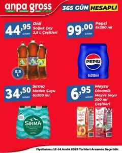 12.12.2025 tarihinden itibaren geçerli olan Anpa Gross kataloğu önizlemesi | Sayfa: 12