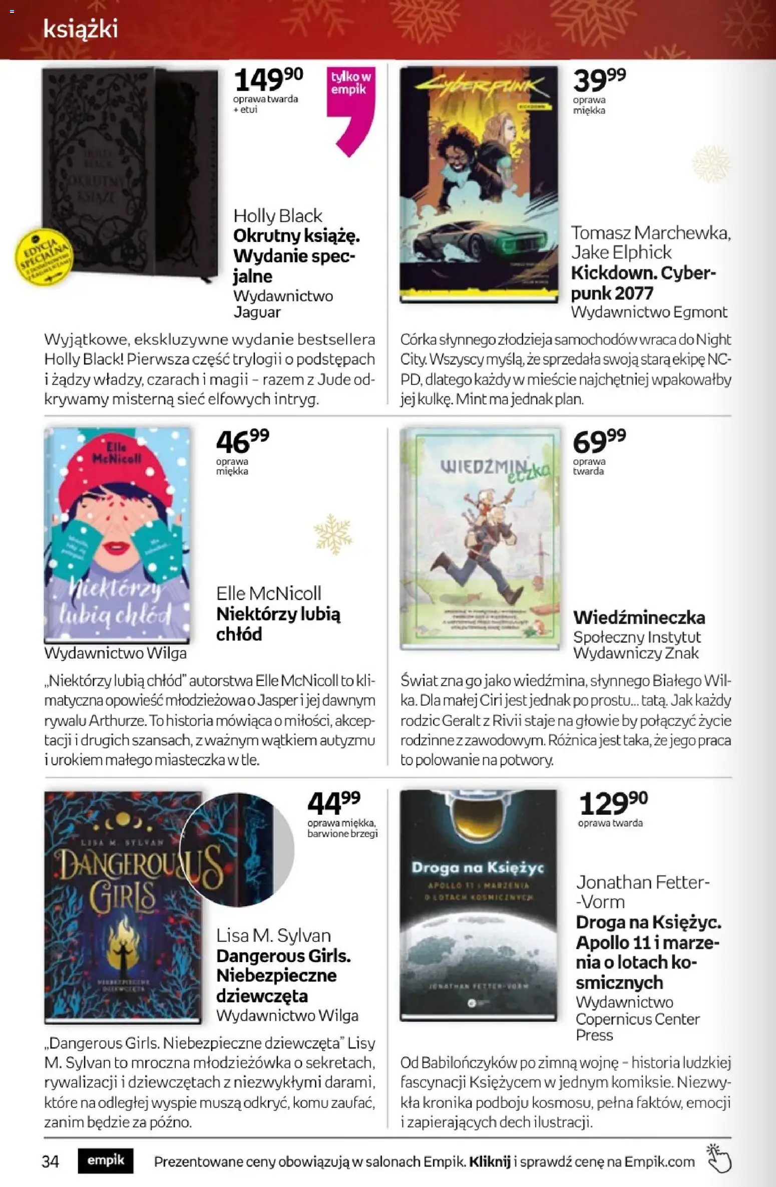 Empik promocje - Tom kultury Książki od 12.11.2025 | Strona: 34 | Produkty: Książki