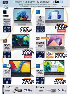 Anteprima del volantino Volantino Unieuro	 valido a partire dal 05.12.2025 | Pagina: 12 | Prodotti: Schermo, Laptop, PC, USB