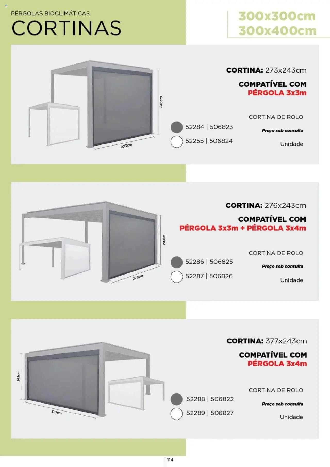 Espaço Casa - Catálogo  Ec Ar Livre  2025 │ válido de 04.03.2025 | Página: 114 | Produtos: Cortina