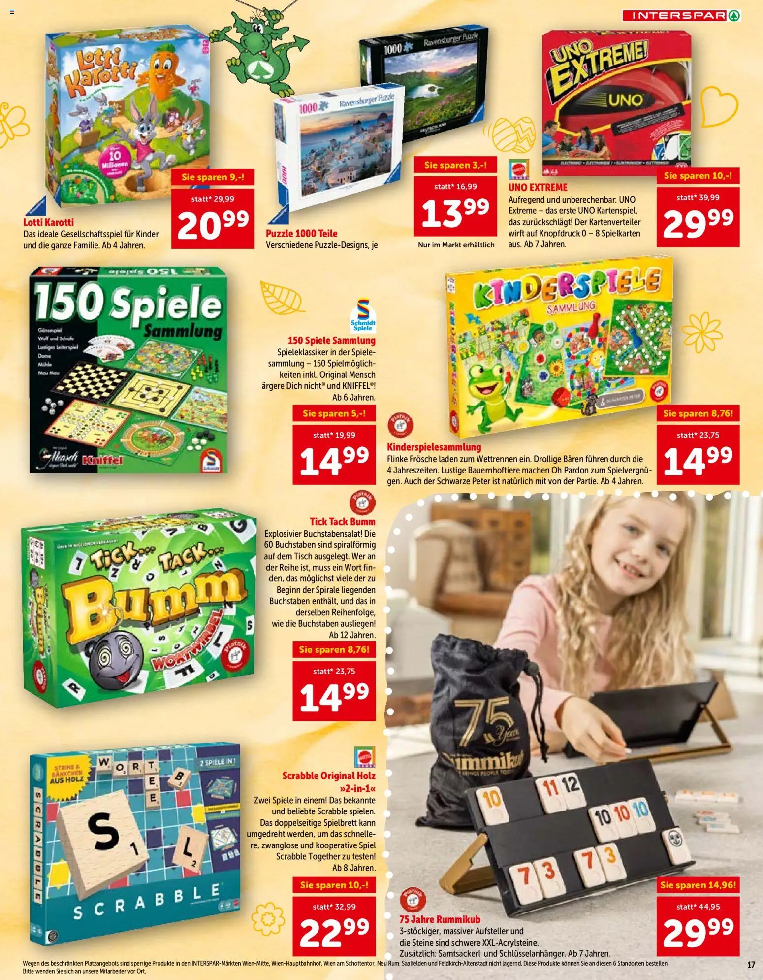 Interspar Sonderfolder Ostern  gültig ab 19.02.2026 | Seite: 17 | Produkte: Spiel, Tisch
