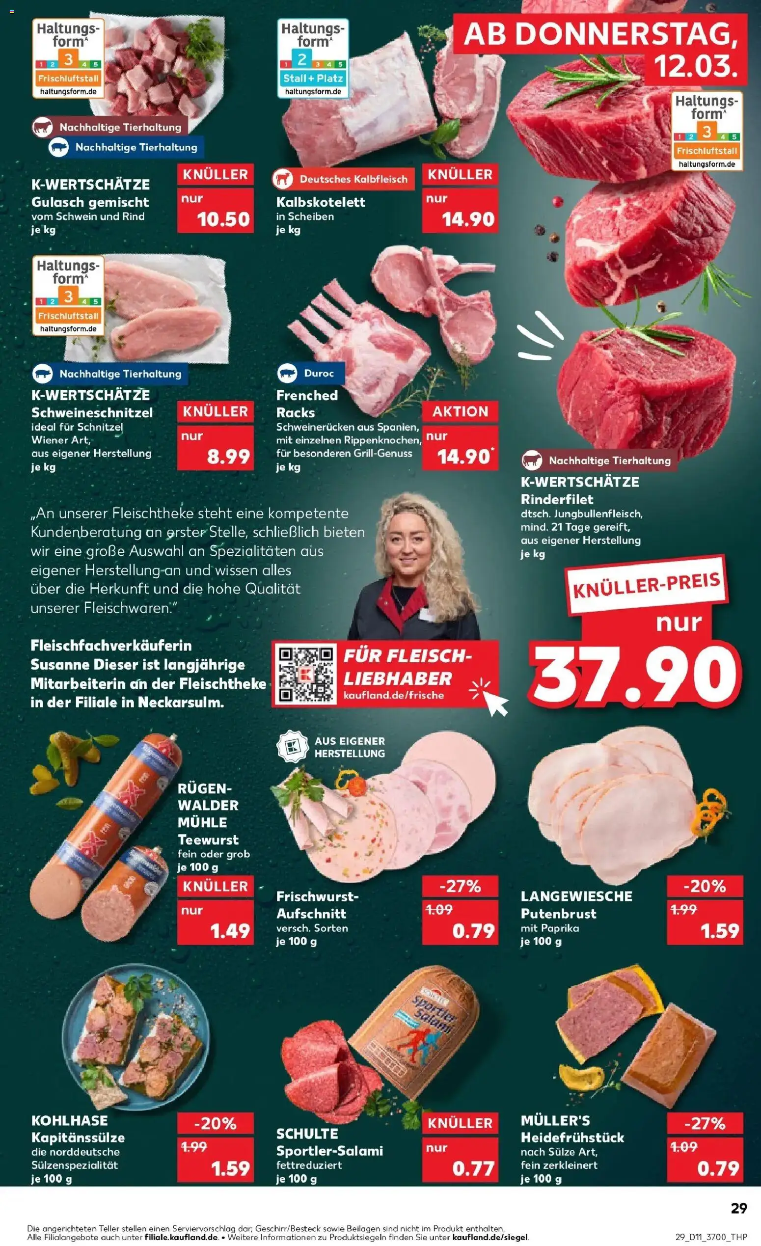 Kaufland Prospekt Bentwisch	 – gültig ab 09.03.2026 | Seite: 41 | Produkte: Mühle, Paprika, Salami, Fleisch