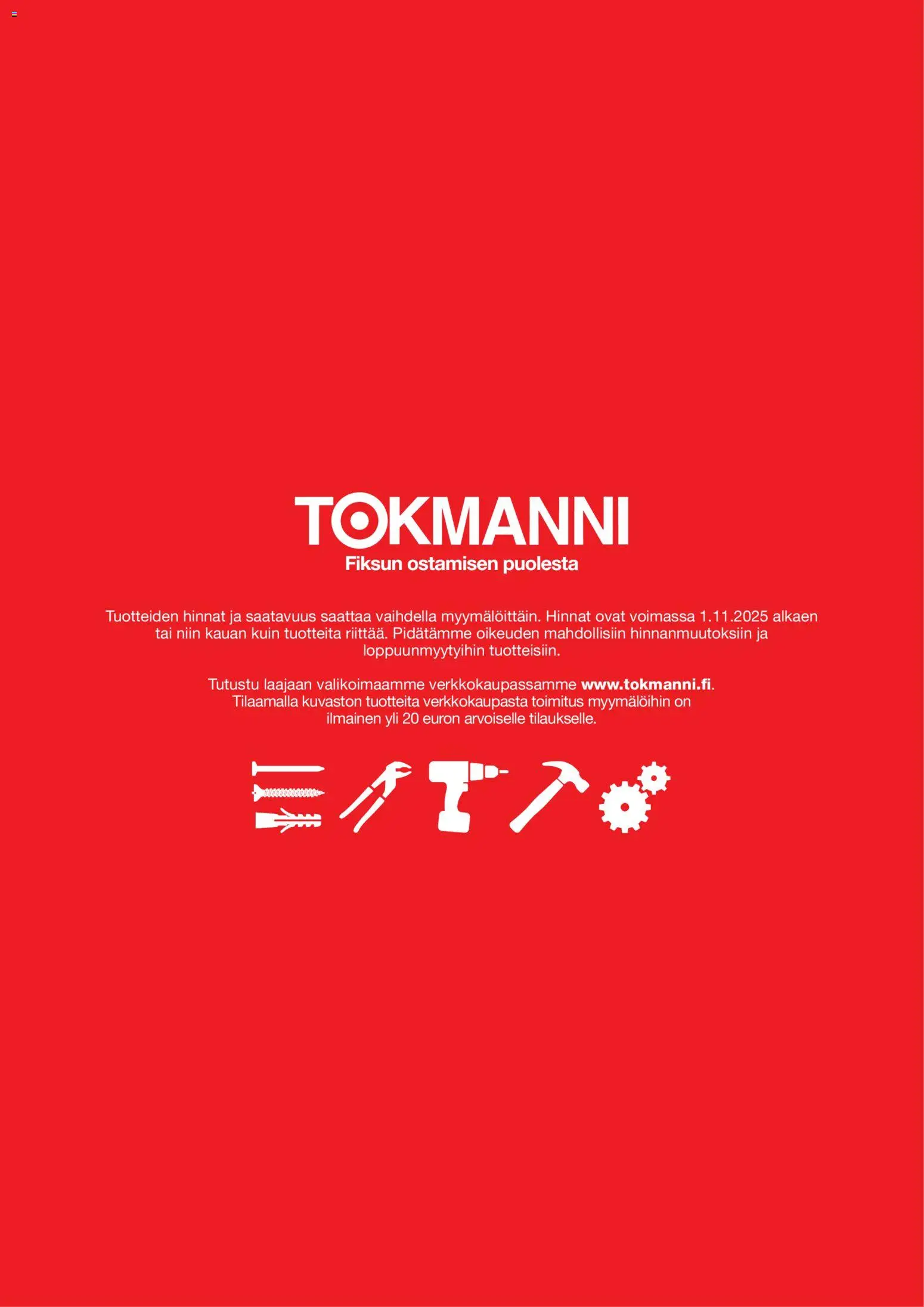 Tokmanni - 2025 Työkalukuvasto – voimassa 01.11.2025 alkaen | Sivu: 78