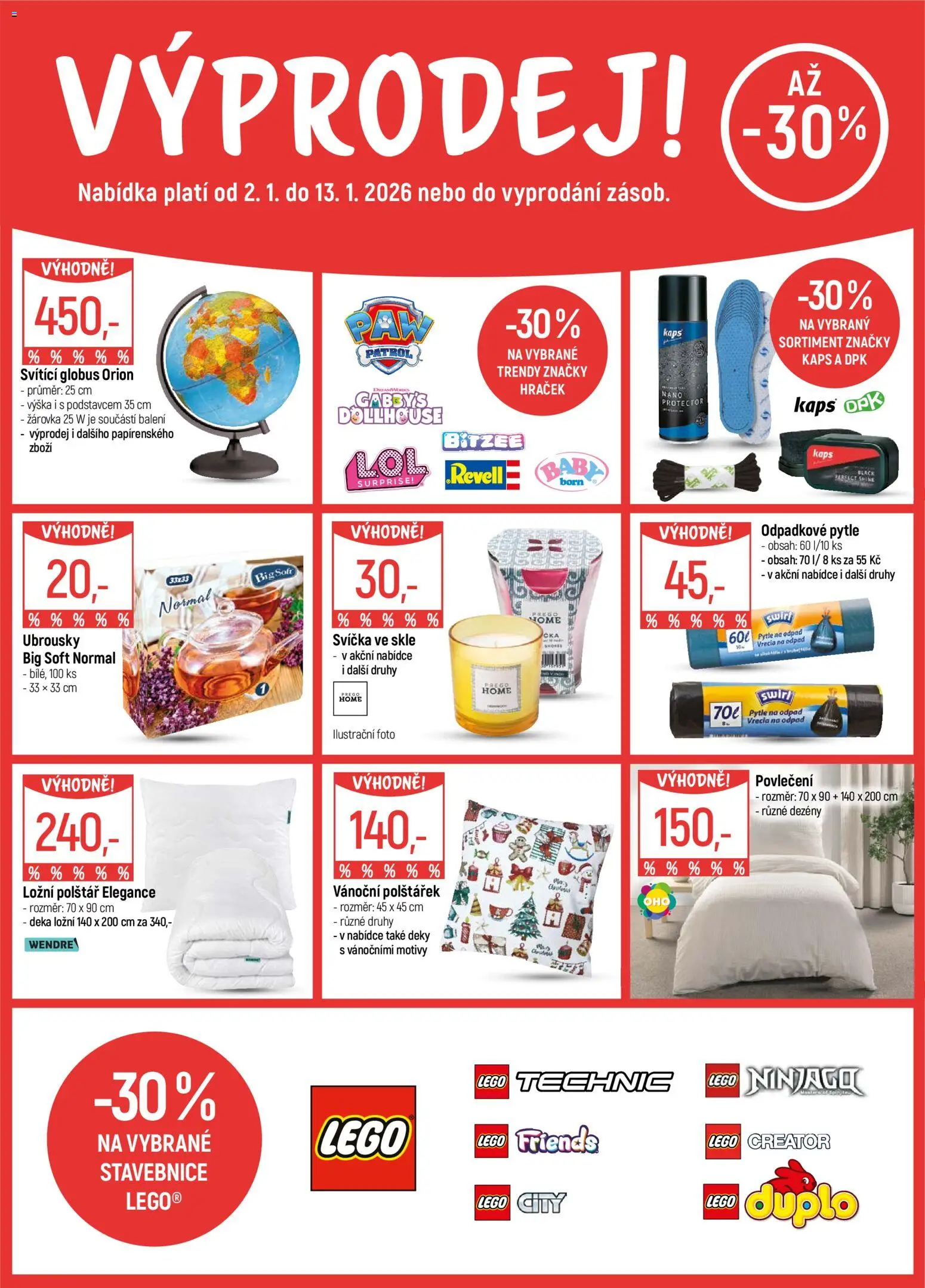 Globus leták - Chomutov od 02.01.2026 | Strana: 15 | Produkty: Globus, Stavebnice, Lego Technic, Deka