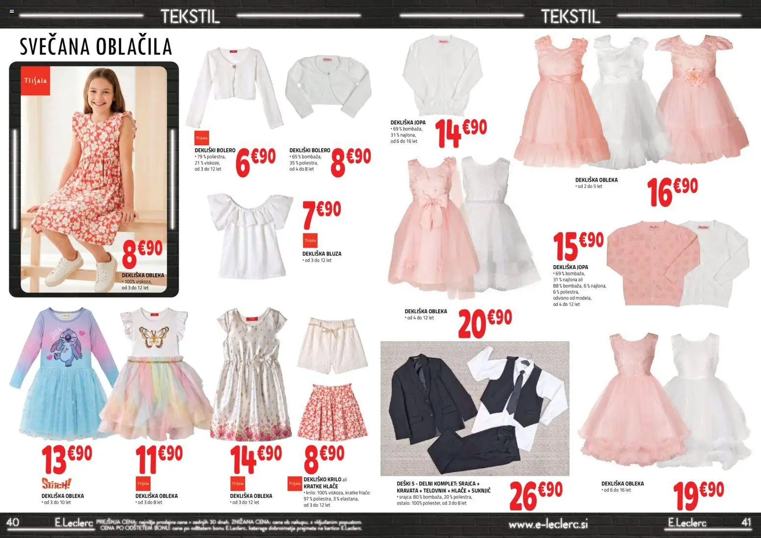 Novi E.leclerc katalog ponudbe – veljaven od 25.03.2026 | Stran: 2 | Izdelki: Krilo, Bluza, Hlace, Obleka