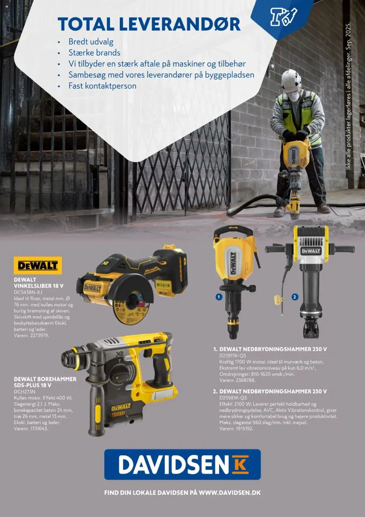 Davidsen tilbudsavis – gyldig fra 15.09.2025 | Side: 32 | Produkter: Batteri