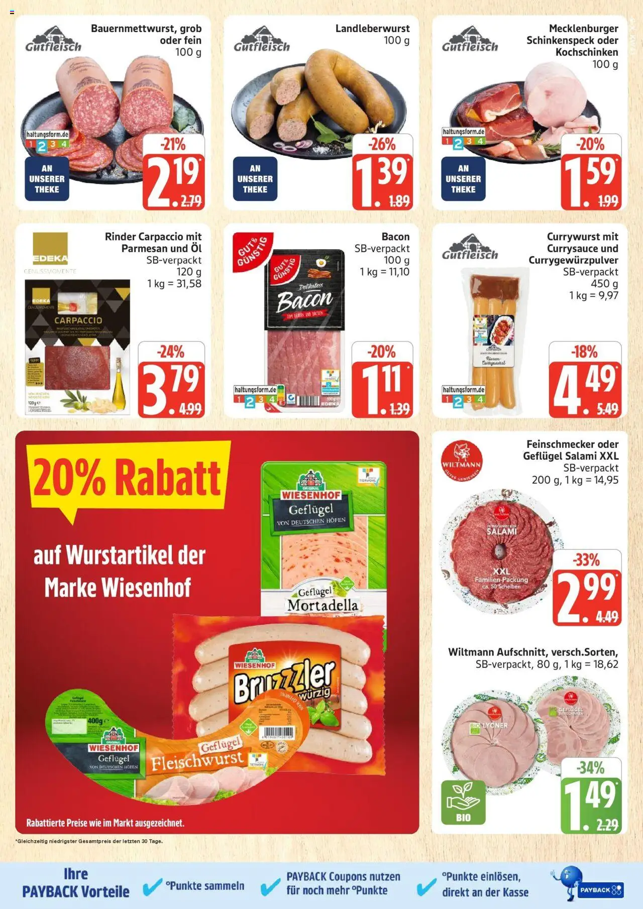Marktkauf - Marktkauf: Wochenangebote – gültig ab 06.10.2025 | Seite: 9 | Produkte: Theke, Öl, Salami