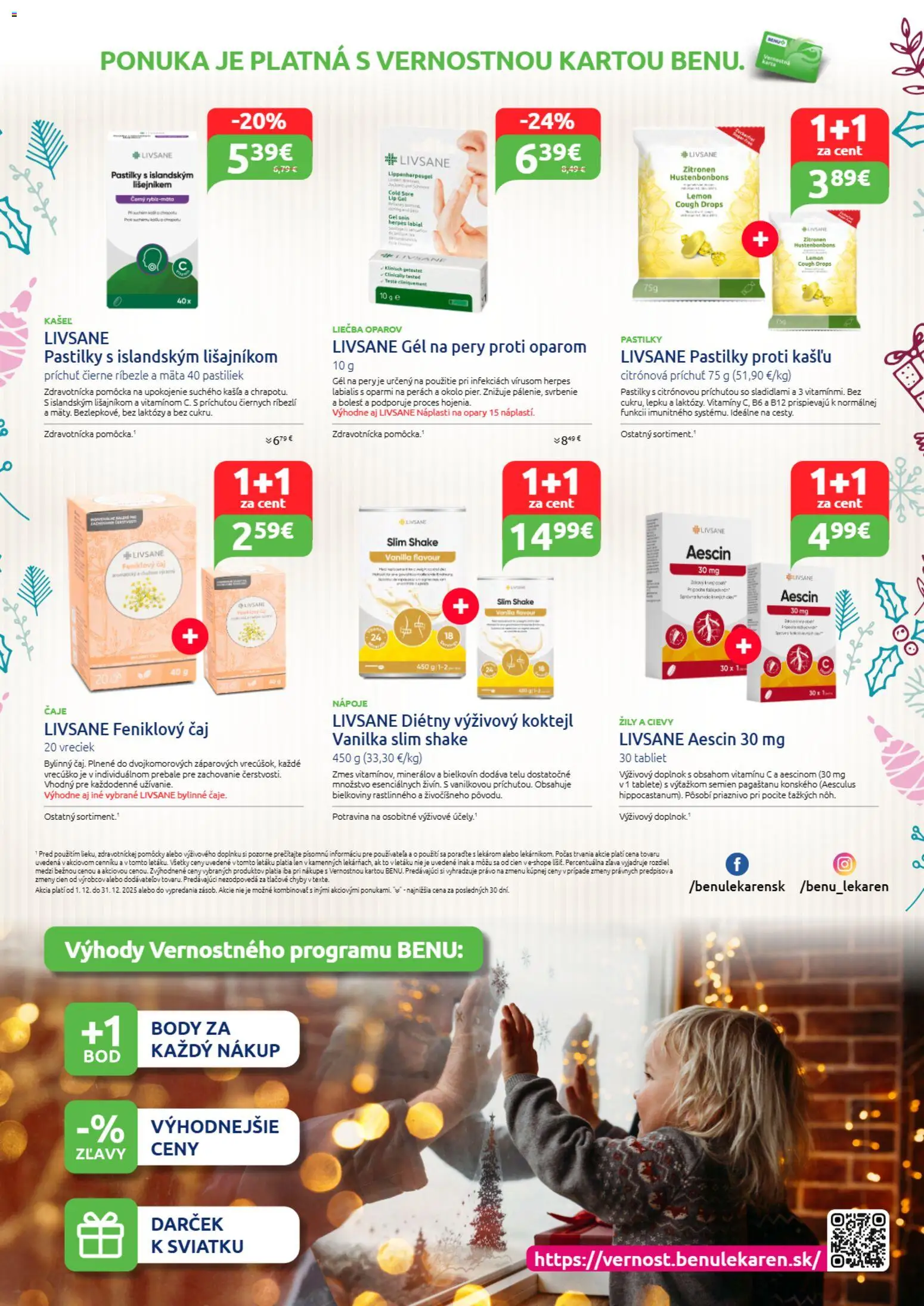 Nové BENU Lekáreň akcie – leták je platný od 01.12.2025 | Strana: 8
