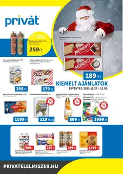 PRIVÁT Déli vármegyék - amely érvényes a következő dátumtól: 27.11.2025