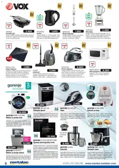 Metalac Market katalog - pregled Metalac Market kataloga - važi od 01.04.2026 | Strana: 8