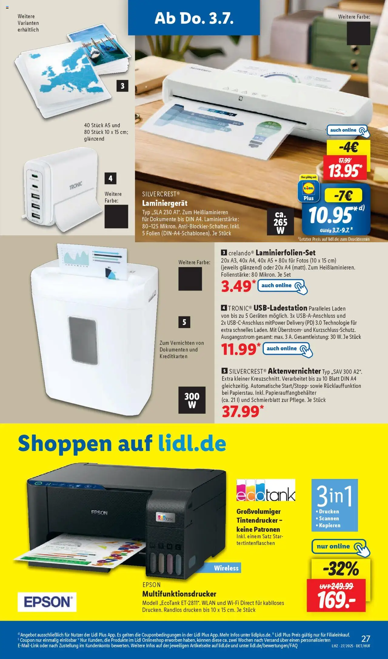 Lidl Prospekt 	 - gültig ab dem 30.06.2025 | Seite: 37