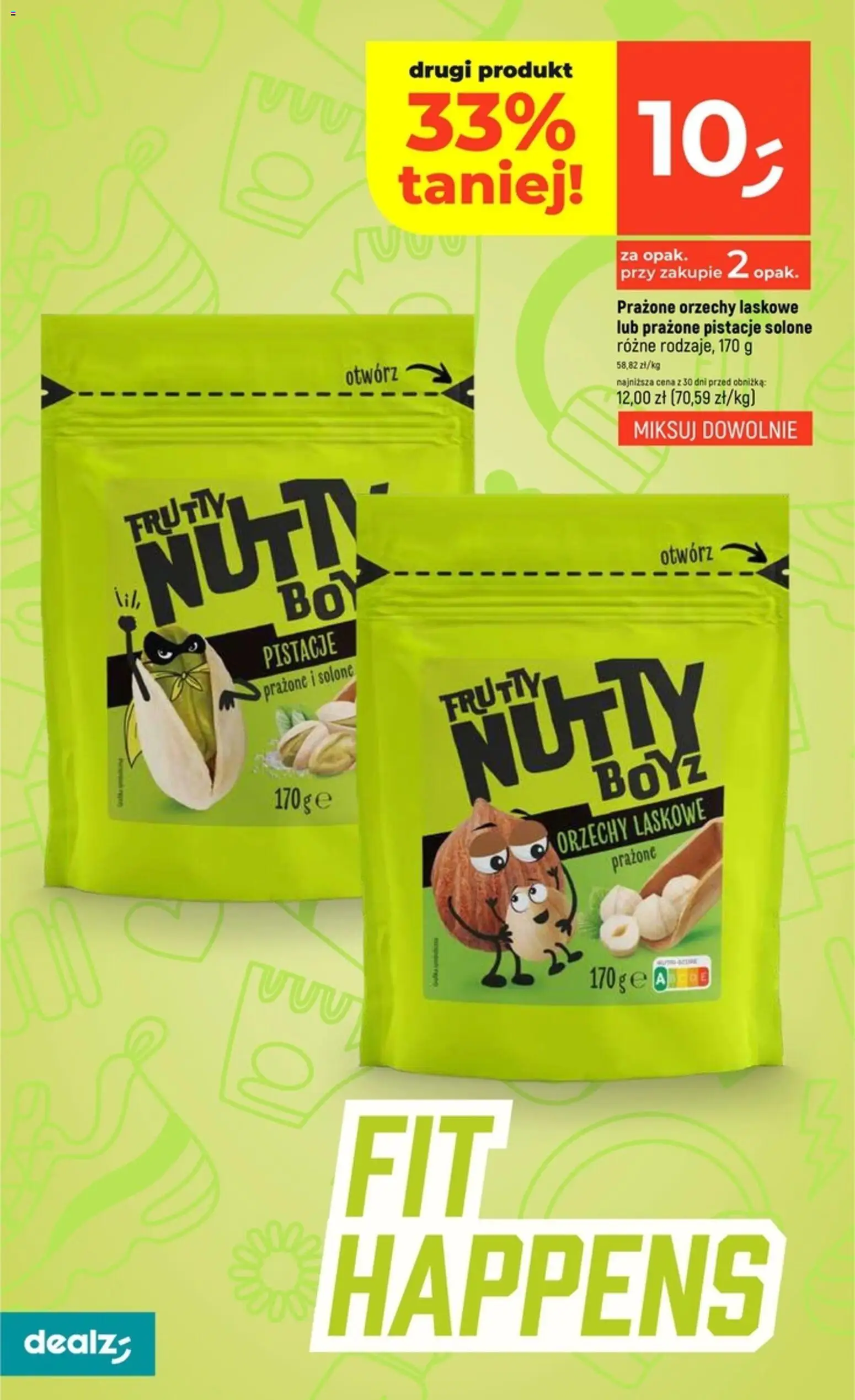 Dealz Gazetka od 08.01.2026 | Strona: 26 | Produkty: Orzechy laskowe prażone, Orzechy laskowe, Orzechy