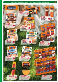 Eurocash Gazetka - Katalog Wędlin od 01.05.2025 | Strona: 38 | Produkty: Kiełbasa, Parówki, Parówki z indyka, Paluszki