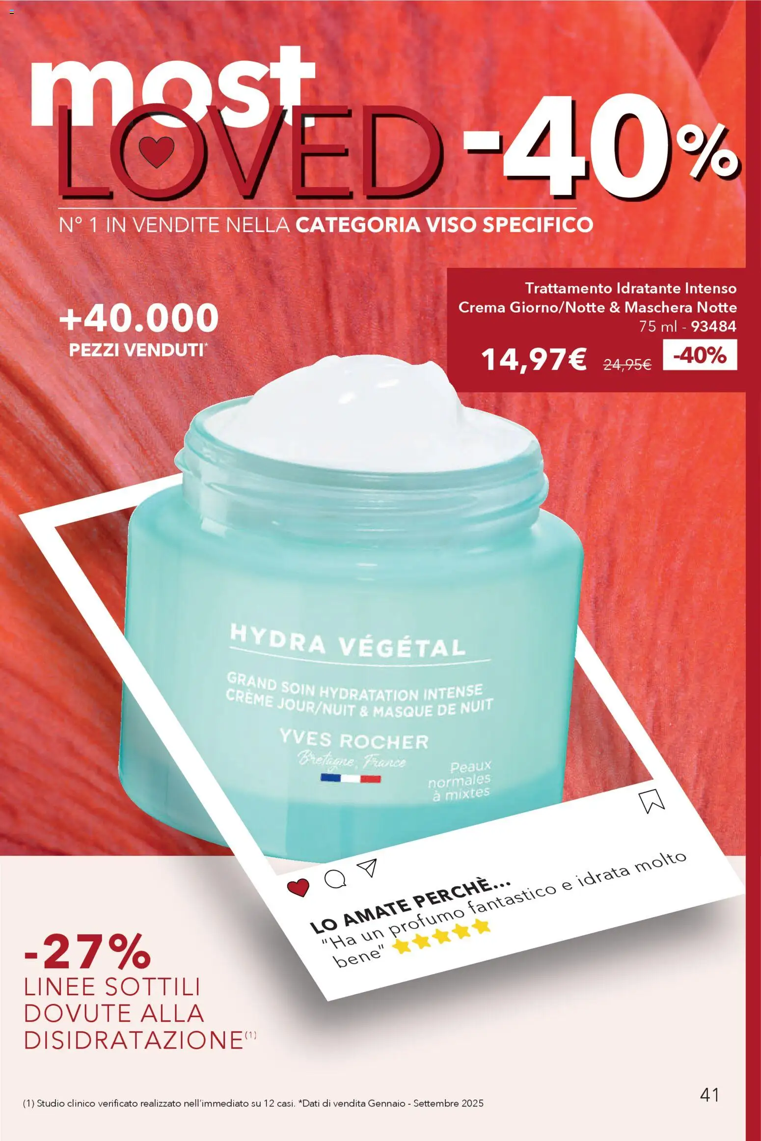 Volantino Yves Rocher del 30.12.2025 | Pagina: 41