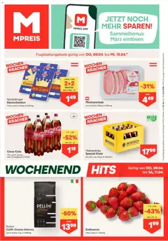 MPREIS Hohenems ab 09.04.2026 gültig