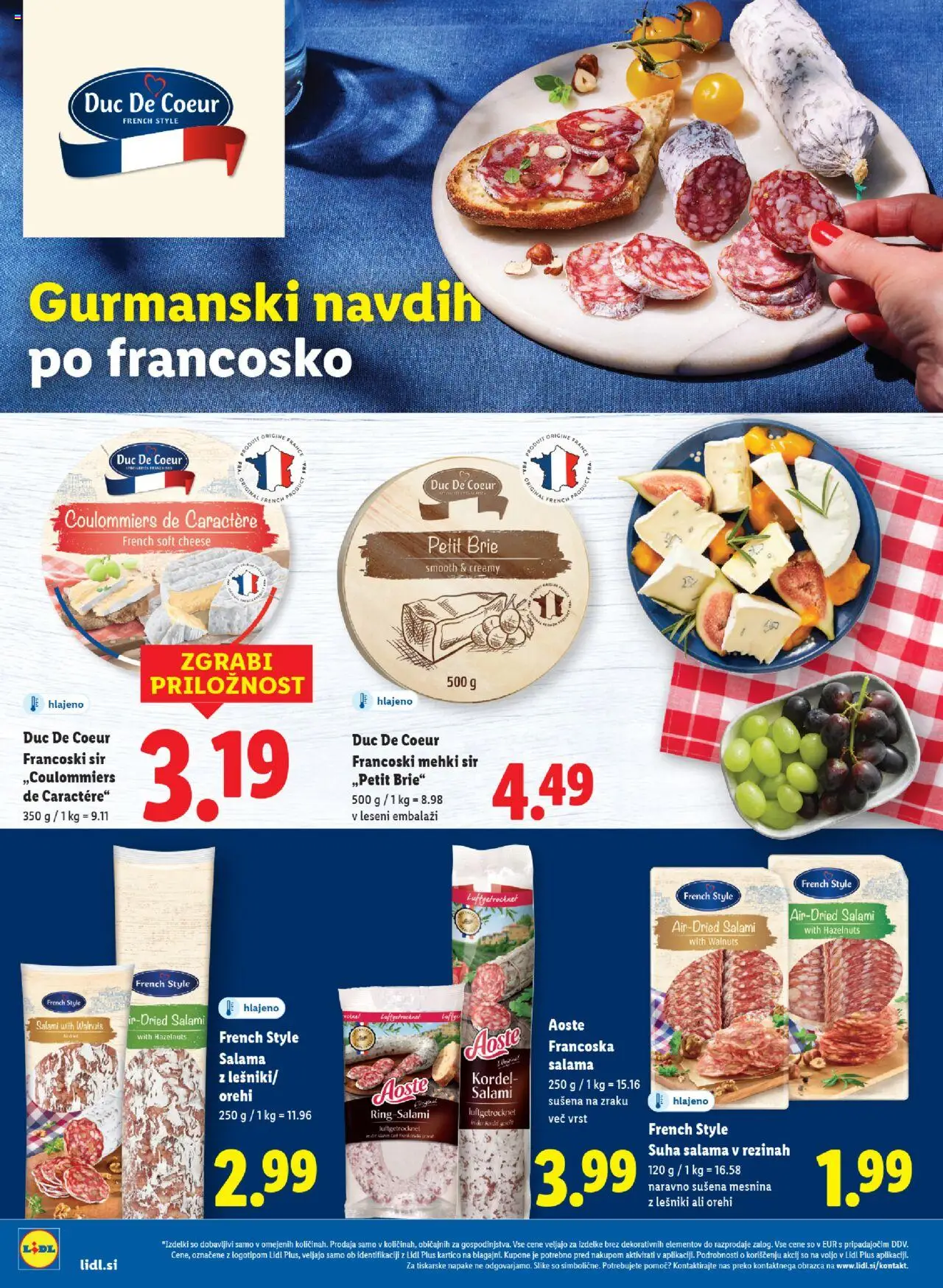Novi Lidl katalog ponudbe – veljaven od 11.09.2025 | Stran: 36 | Izdelki: Sir, Salama