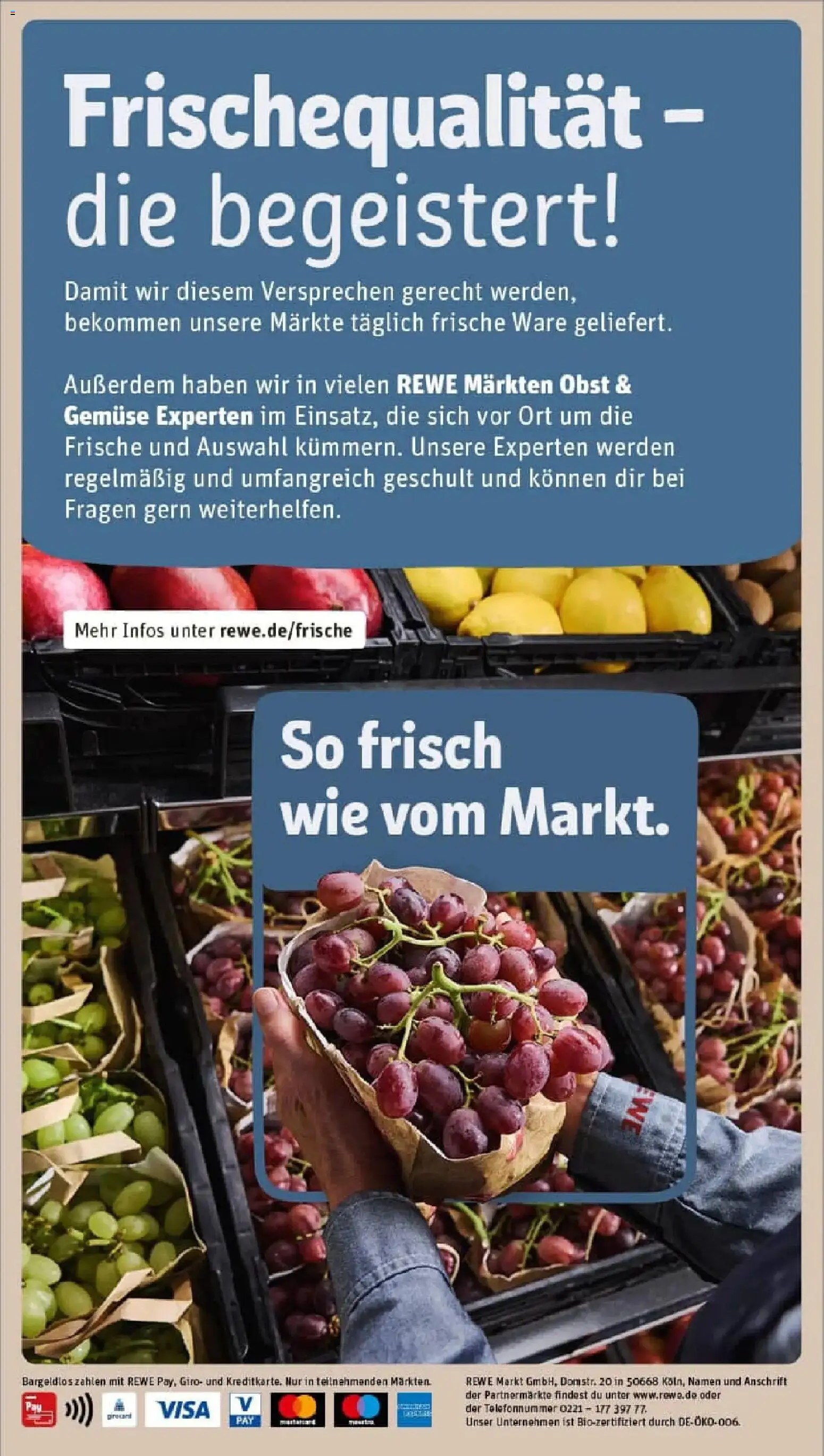 Rewe prospekt Frankfurt / Kalbach	 – gültig ab 11.01.2026 | Seite: 20 | Produkte: Gemüse, Obst