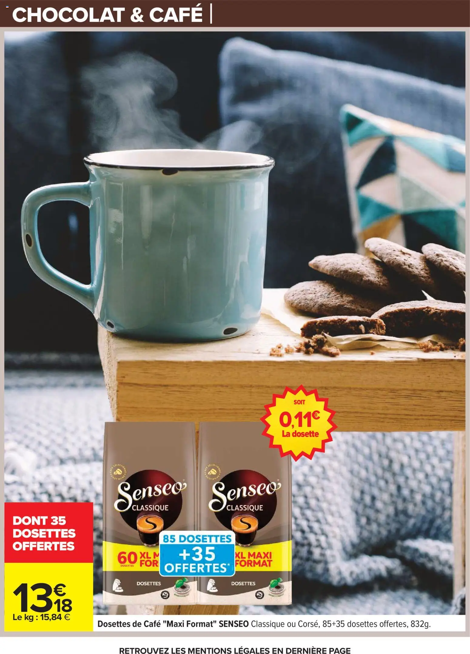 {H1} | Page: 9 | Produits: Senseo, Café, Chocolat