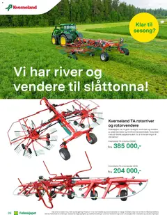 Forhåndsvisning av Felleskjøpet AkkuratNå! 2026 gyldig fra 15.04.2026 | Side: 26 | Produkter: Kontakt