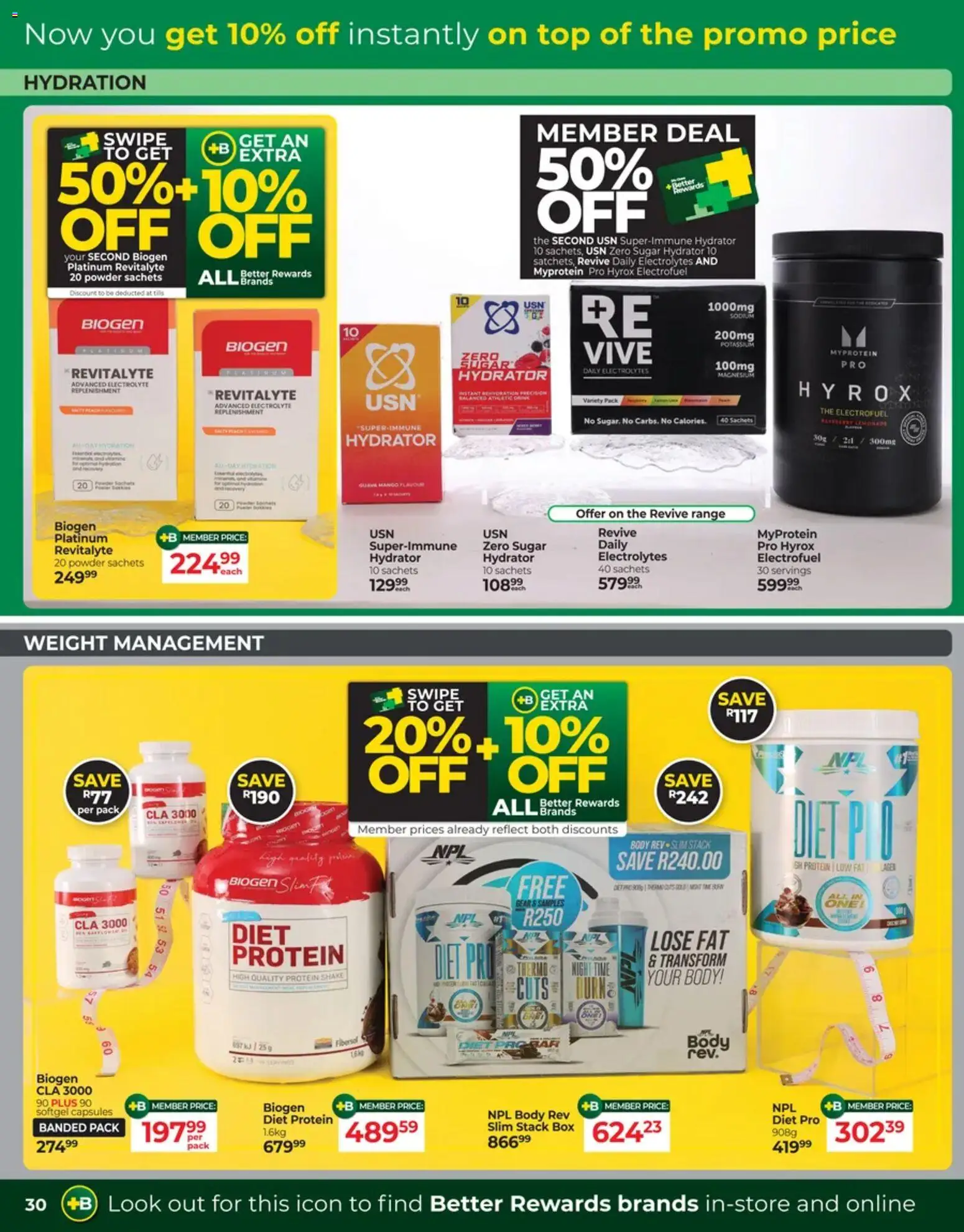 New Dis-Chem catalogue – valid from 13.01.2026 | Page: 30 | Products: Detergente líquido, Box, Powder, Sugar