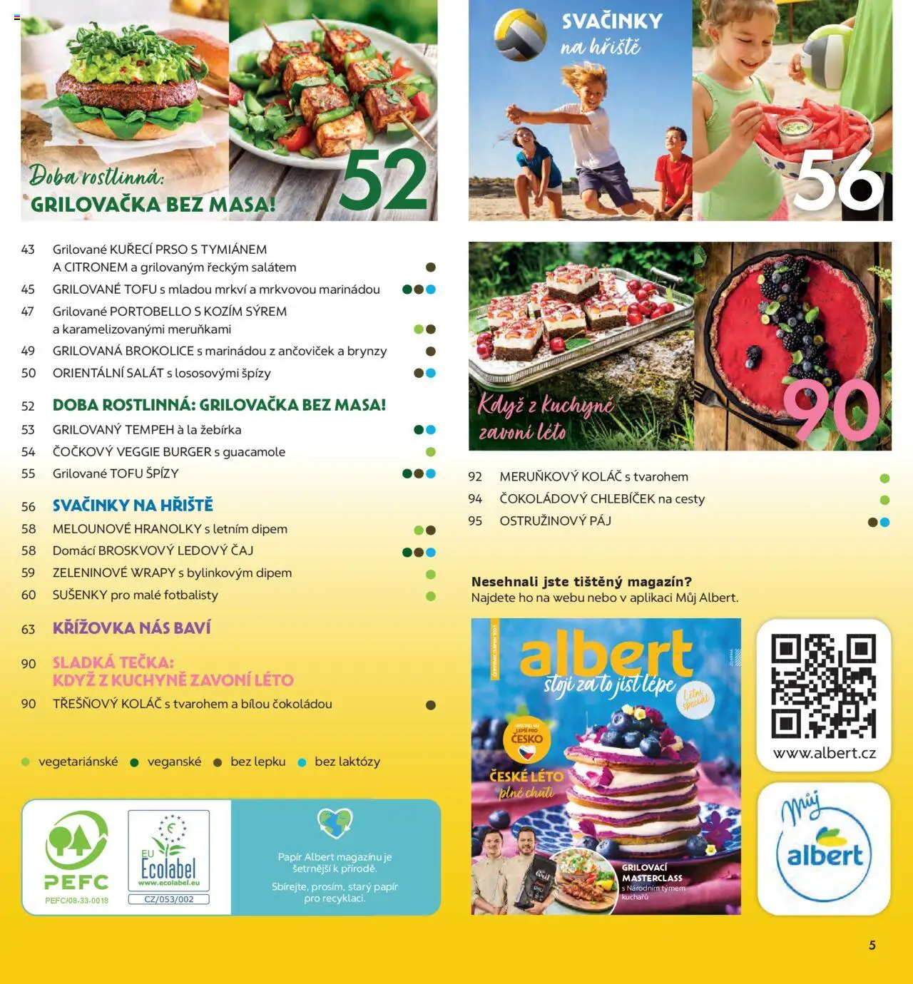 Albert magazín od 01.07.2025 | Strana: 5 | Produkty: Tempeh, Hranolky, Salát, Guacamole