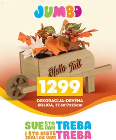 JUMBO jesen u dom ili baštu - pregled JUMBO kataloga - važi od 21.10.2025
