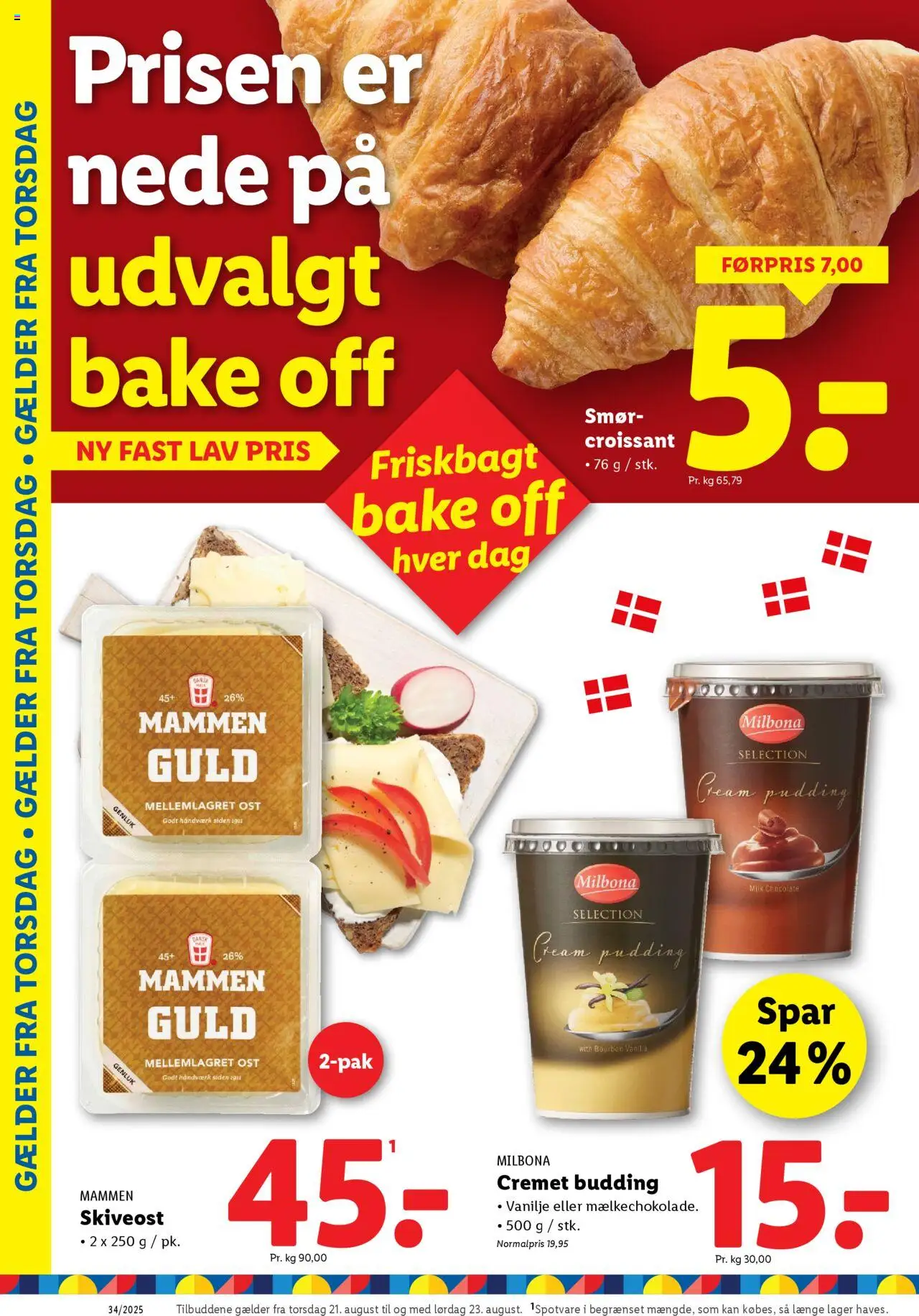 Lidl Tilbudsavis gyldig fra 17.08.2025 | Side: 26 | Produkter: Smør, Ost, Vanilje, Søm
