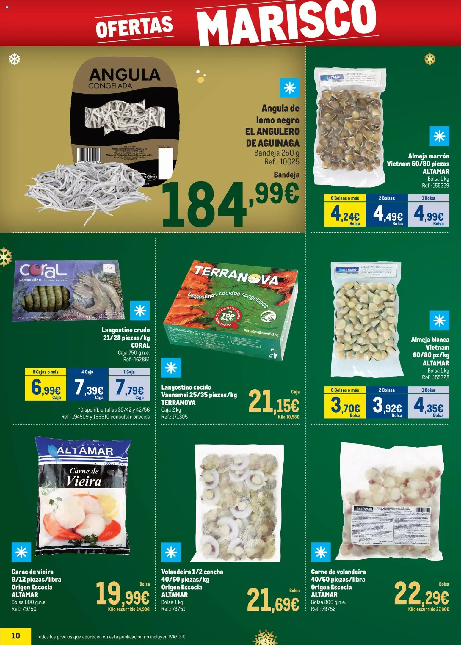 Makro - Precios Navidad Norte │ válido desde el 24.11.2025 | Página: 10 | Productos: Κρεμάστρα, Bolsa, Bandeja, Caja