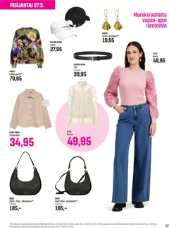 Sokos-mainoslehti voimassa 25.03.2026 alkaen | Sivu: 67 | Tuotteet: Pusero, Lippis, Vyö, Neule