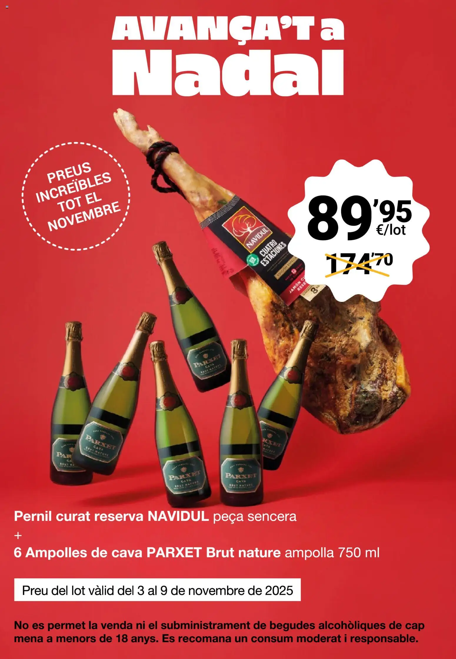 Bonpreu folleto │ válido desde el 04.11.2025 | Página: 4 | Productos: Jamón