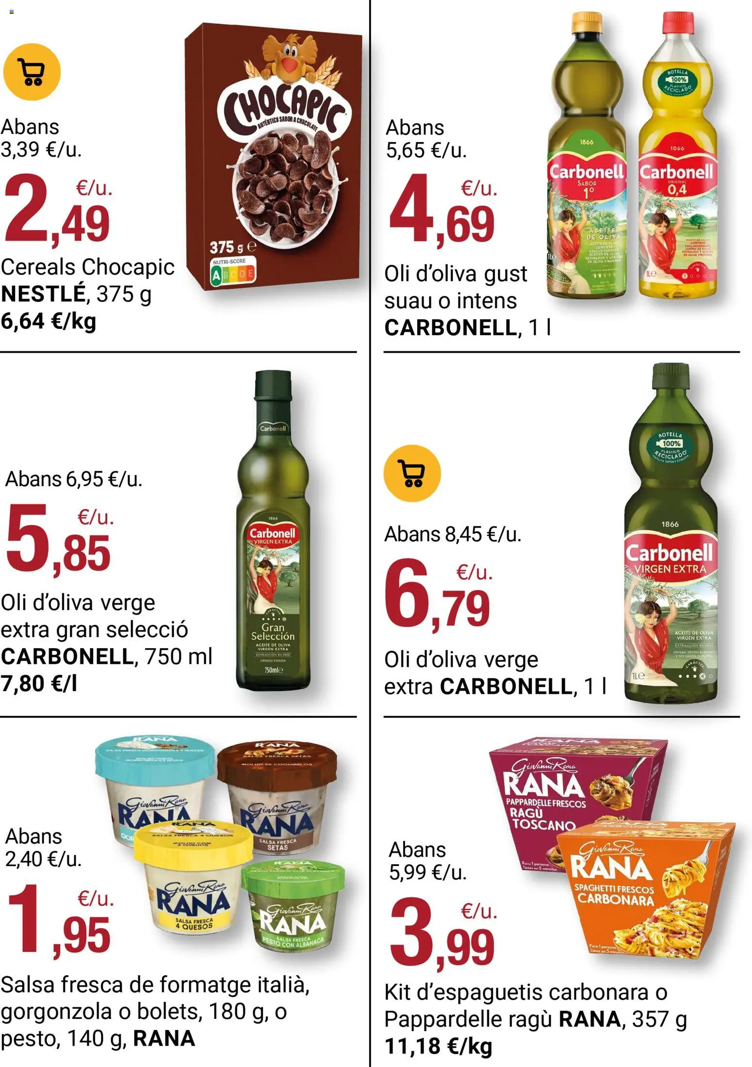 Bonpreu folleto │ válido desde el 17.02.2026 | Página: 74 | Productos: Aceite, Aceite de oliva, Aceite de oliva virgen extra