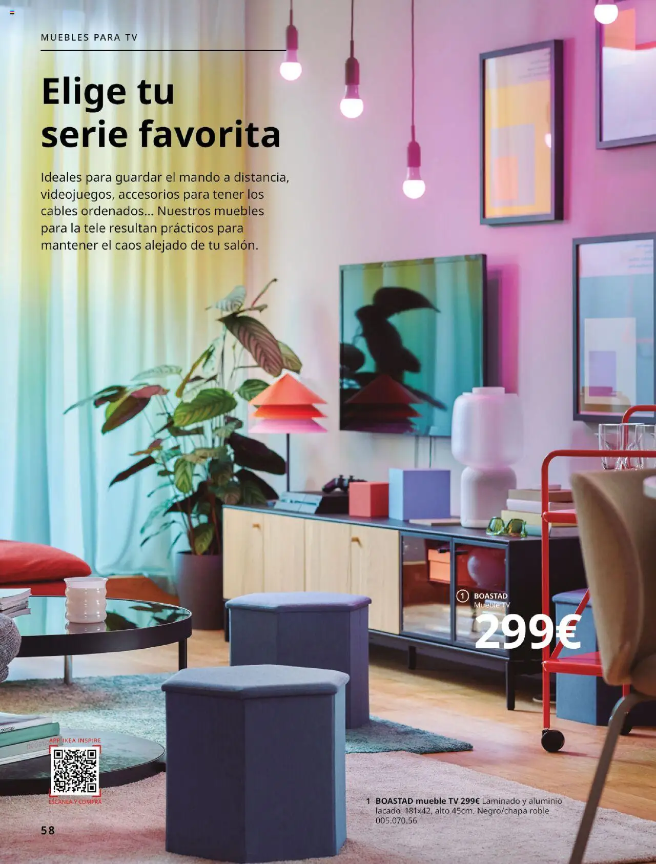 Catálogo IKEA Salones │ válido desde el 01.09.2025 | Página: 58 | Productos: Muebles