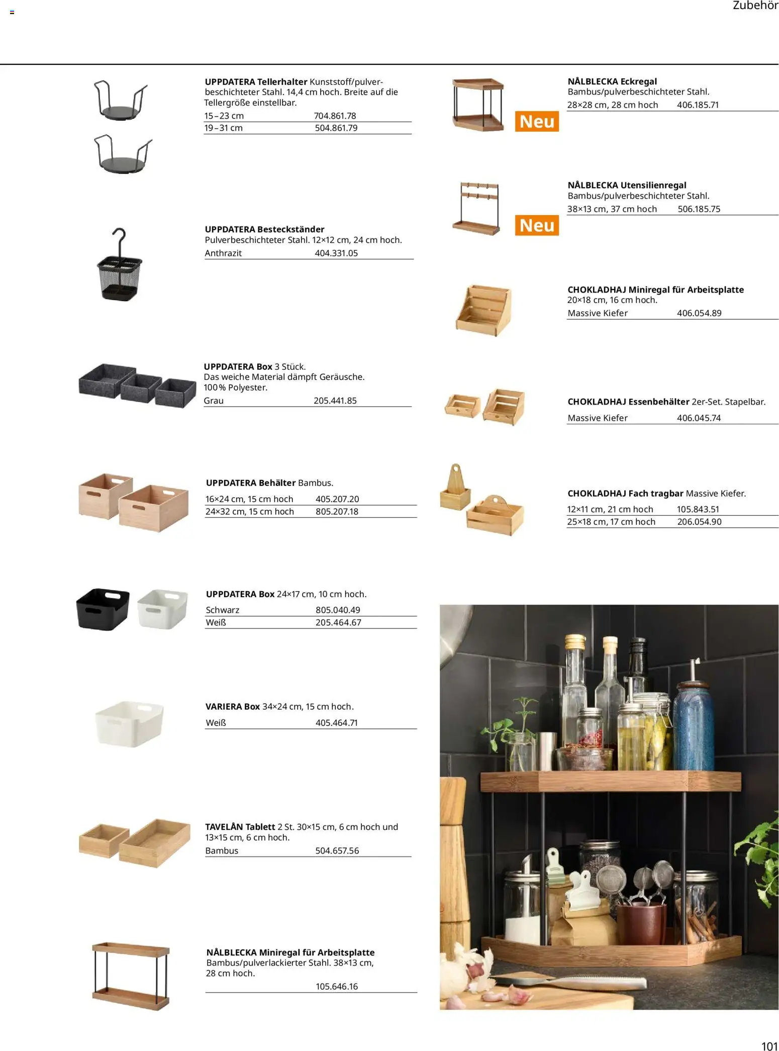 Ikea Prospekt 	 – gültig ab 01.04.2025 | Seite: 101 | Produkte: Eckregal, Box