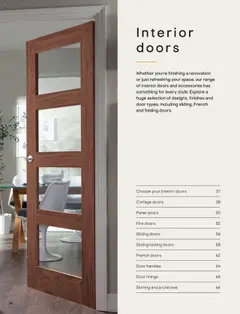 Preview of B&Q - Doors, windows & interiors valid from 23.05.2025 | Page: 26 | Products: Door, Doors, Sliding doors, Handles
