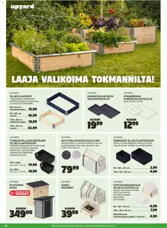 Tokmanni-mainoslehti voimassa 02.04.2026 alkaen | Sivu: 48 | Tuotteet: Viljelylaatikko, Kasvihuone