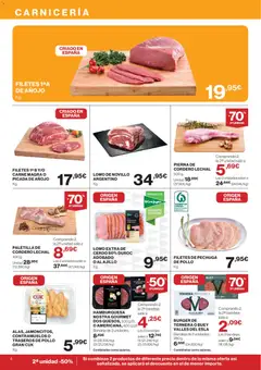 Vista previa El Corte Inglés ofertas válido desde el 07.01.2026 | Página: 4 | Productos: Cerdo, Φίλτρο καφέ, Σοκολατούχο γάλα, Bandeja