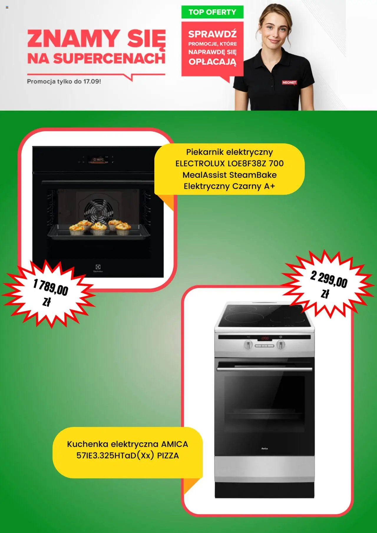 Neonet promocje od 04.09.2025 | Strona: 4 | Produkty: Top, Piekarnik, Kuchenka, Pizza