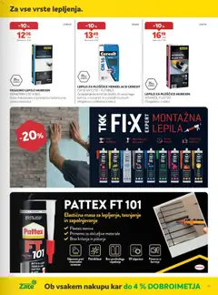 Merkur katalog akcije – veljaven od 04.03.2026 | Stran: 23 | Izdelki: Ploščice, Lepilo