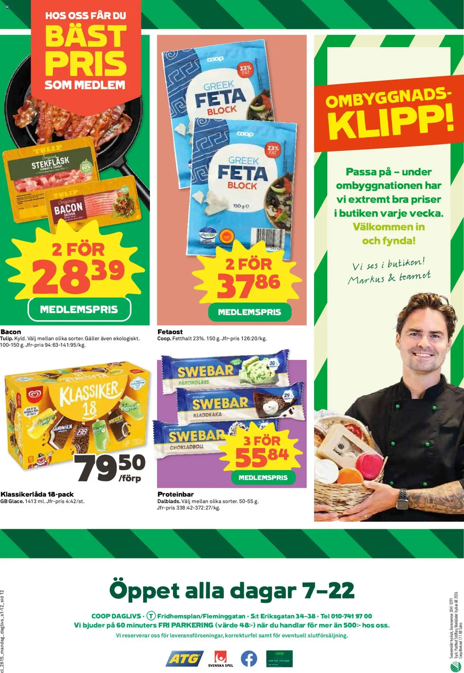 Coop Daglivs reklamblad aktuell från 07.04.2026 | Sida: 12