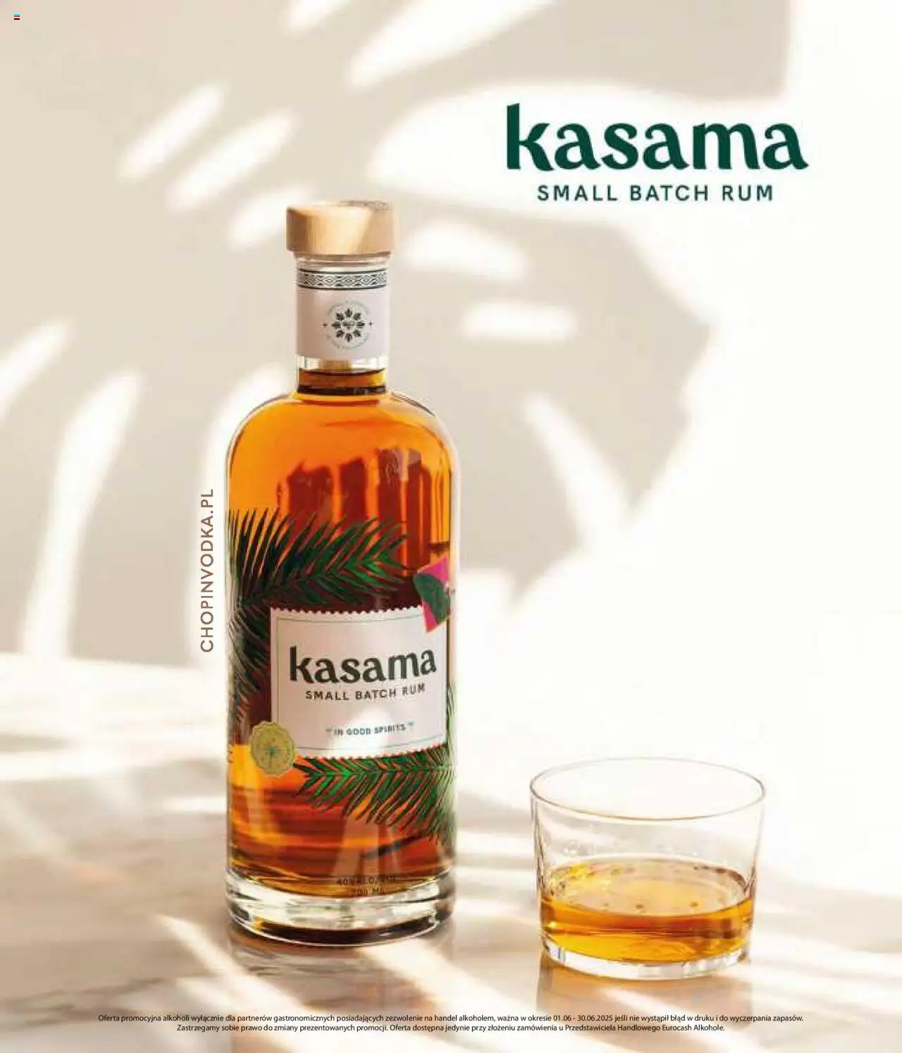 Eurocash Gazetka - Horeca od 01.06.2025 | Strona: 32 | Produkty: Rum