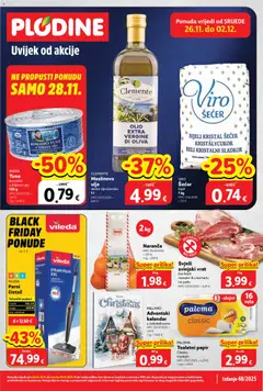 Black Friday Plodine - Pregled kataloga iz trgovine Plodine, vrijedi od 26.11.2025