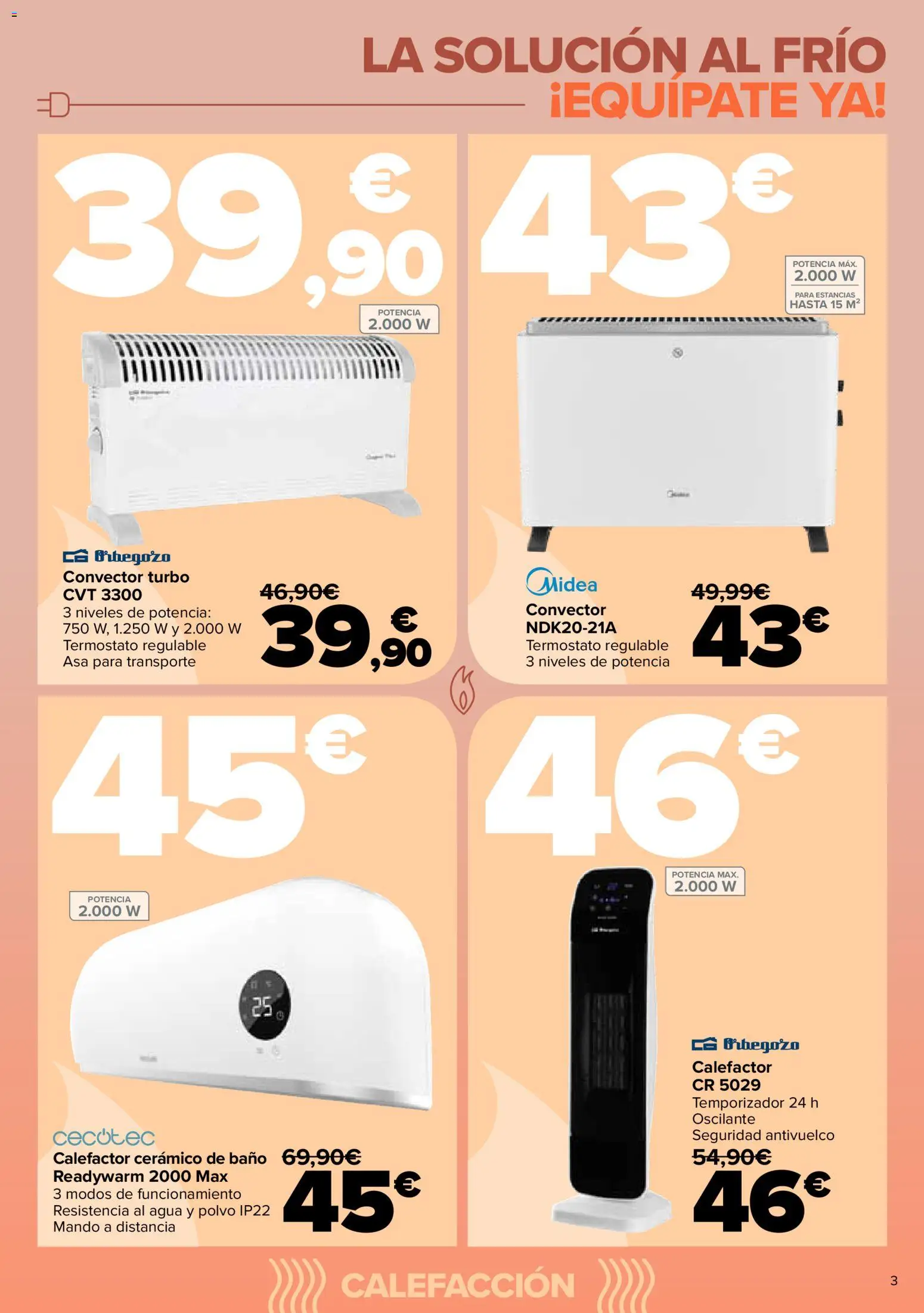 Carrefour folleto │ válido desde el 05.01.2026 | Página: 3 | Productos: Polvo, Baño