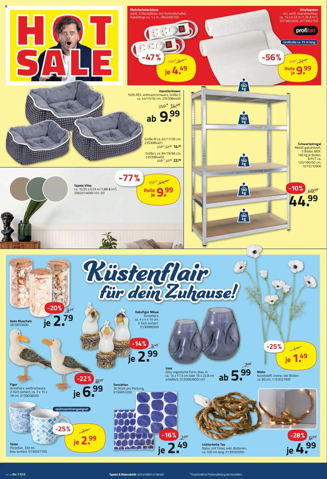 Roller Prospekt 	 - gültig ab dem 28.07.2025 | Seite: 10 | Produkte: Vase, Schwerlastregal
