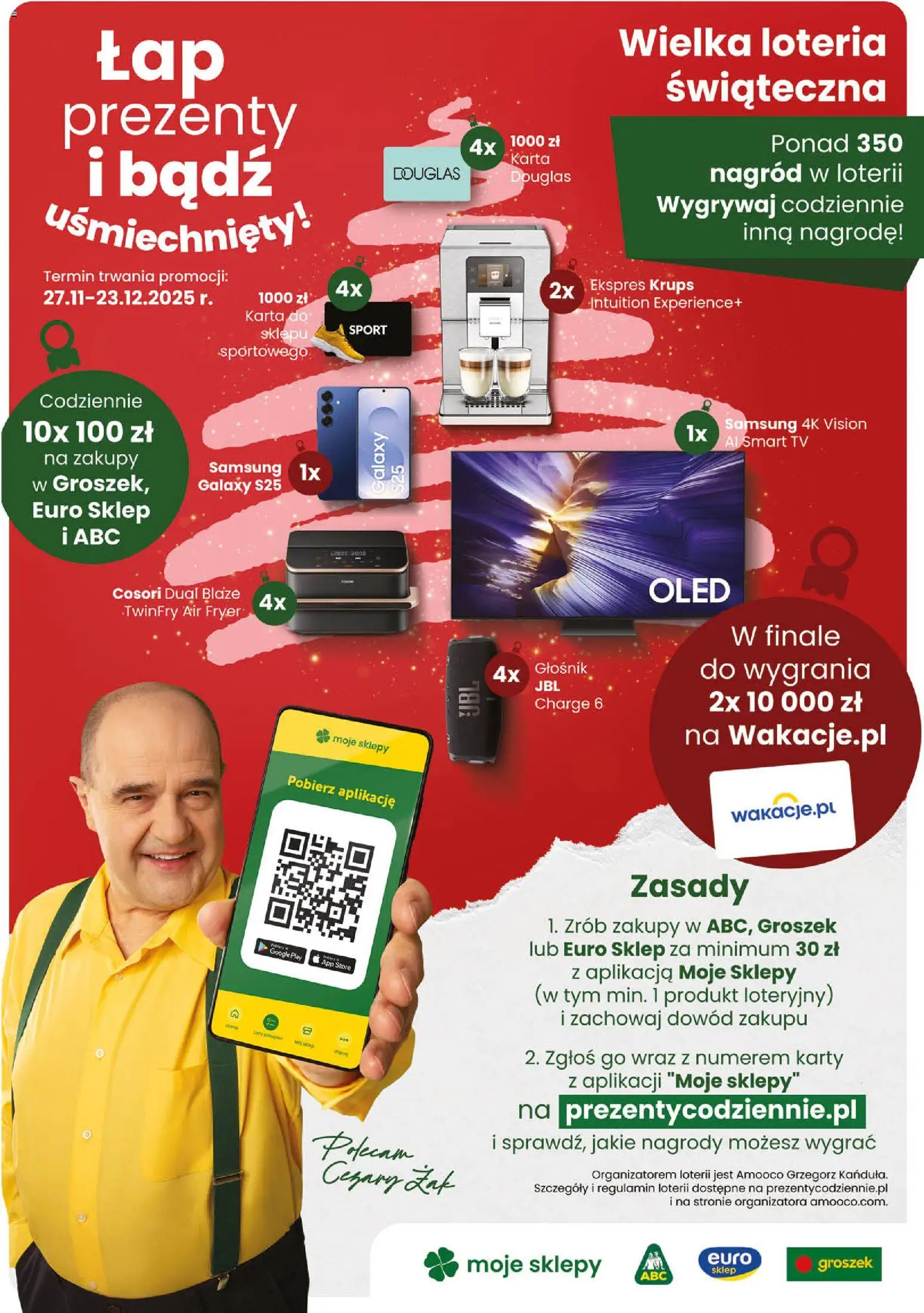 Euro Sklep Gazetka od 11.12.2025 | Strona: 13 | Produkty: Karta, Groszek, Głośnik