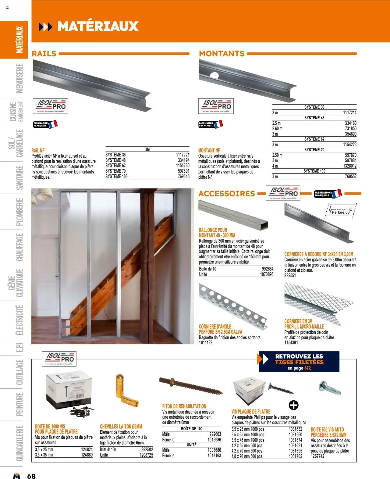  | Page: 68 | Produits: Perceuse, Plâtre