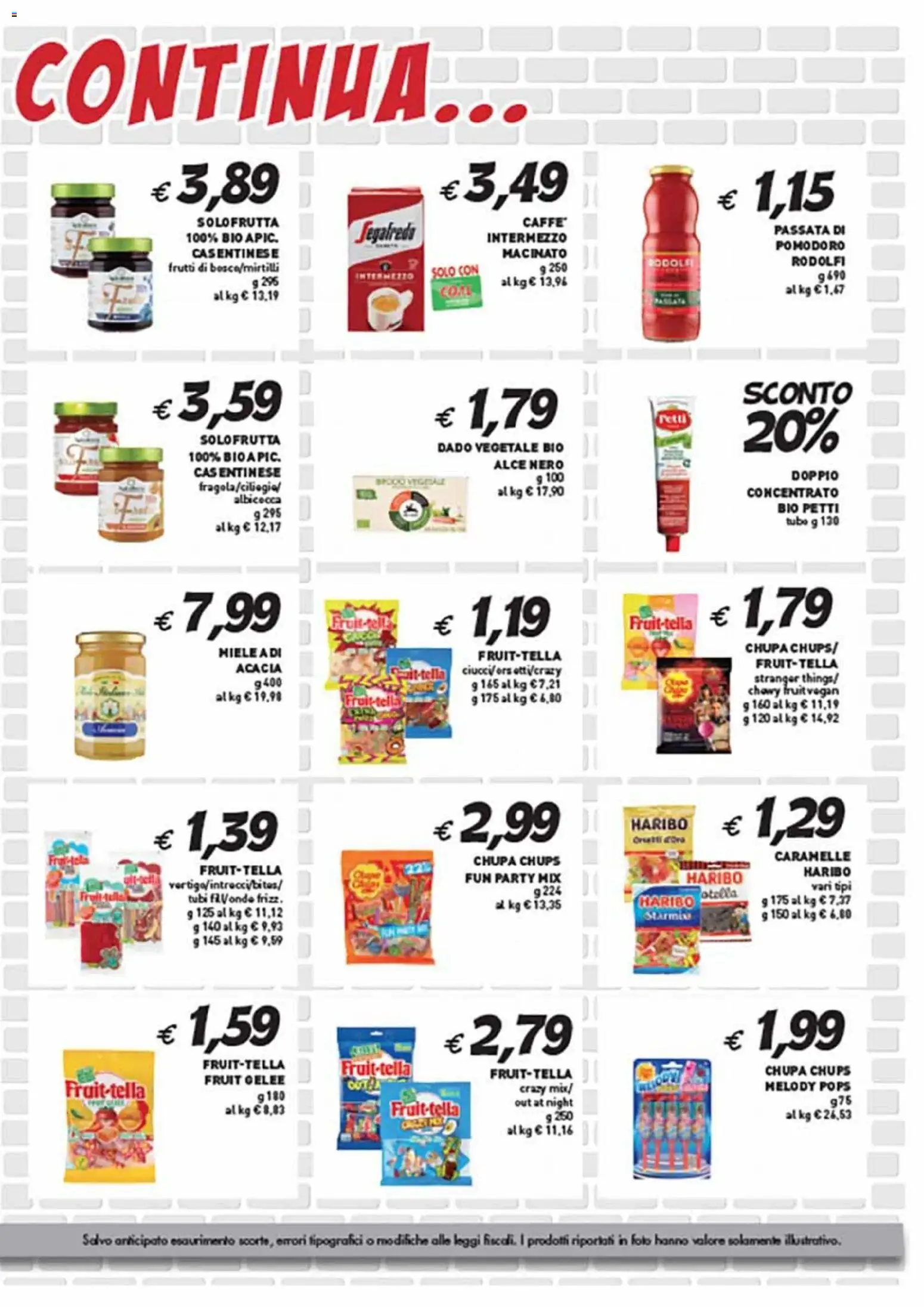 Volantino Coal del 23.10.2025 | Pagina: 5 | Prodotti: Caramelle, Pomodoro, Miele, Macinato